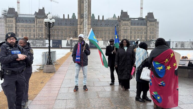 Ottawa protest draws attention to renewed violence in South Sudan